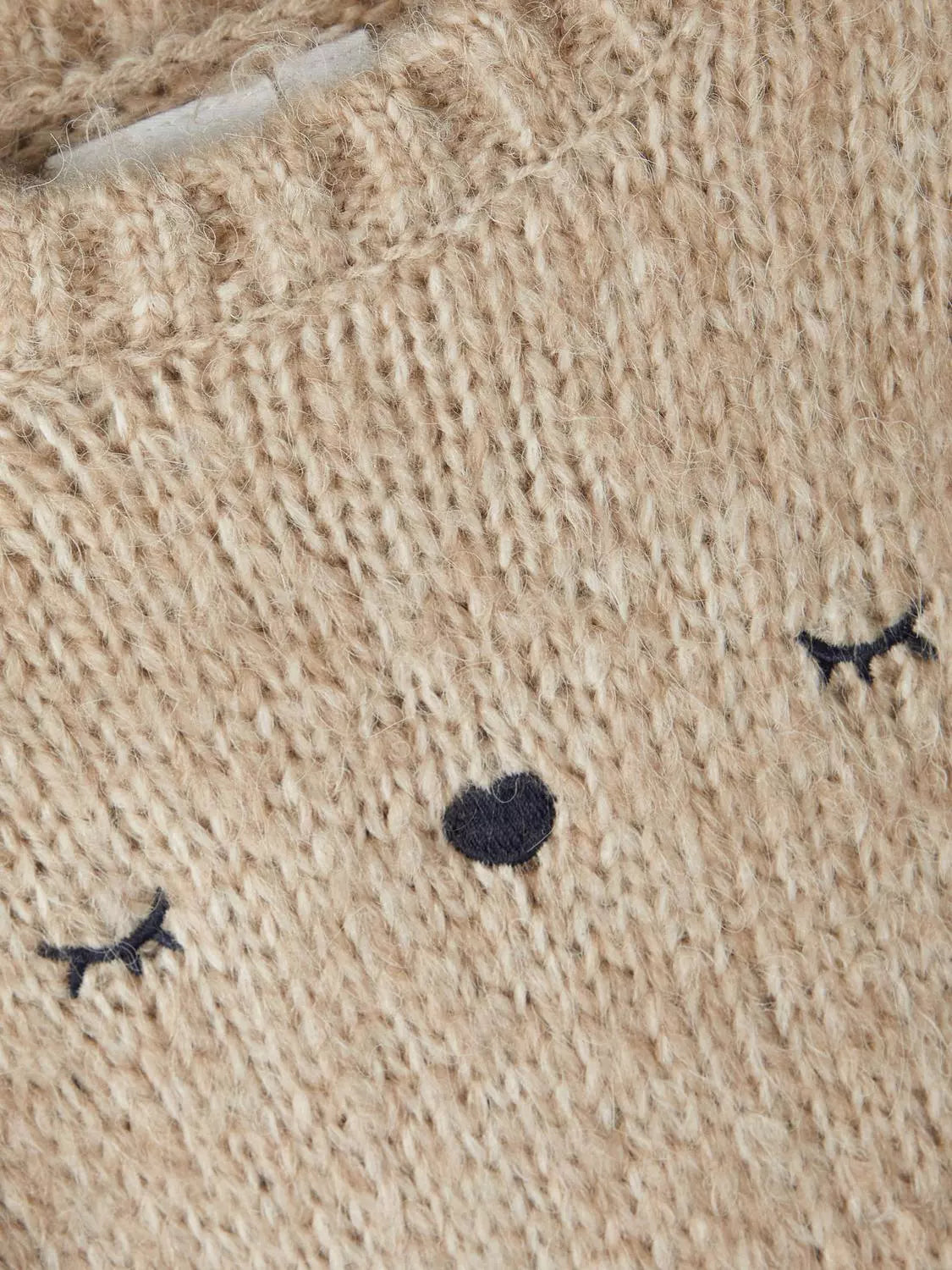 Wolliger Strickpullover