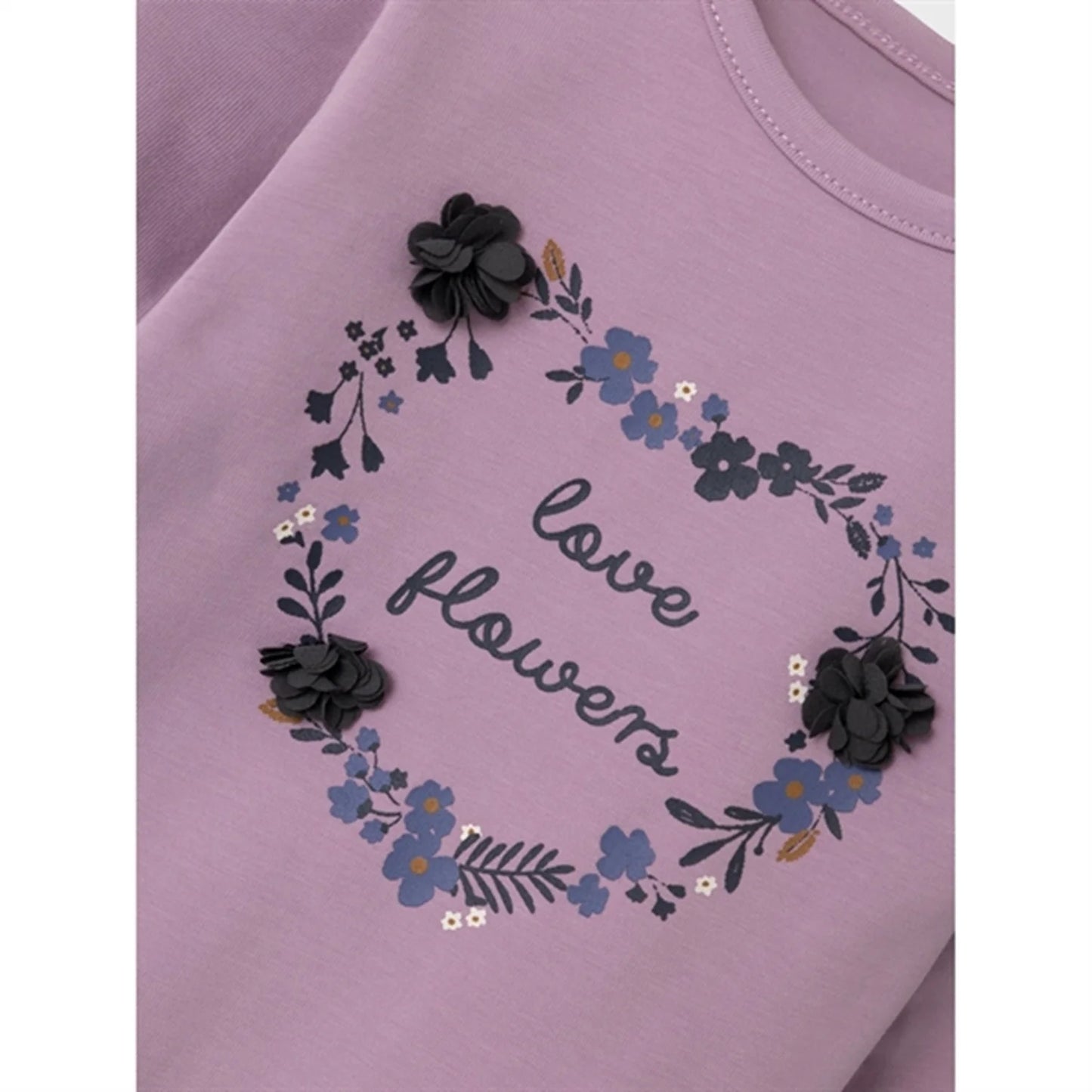 Baby Longsleeve Love flowers