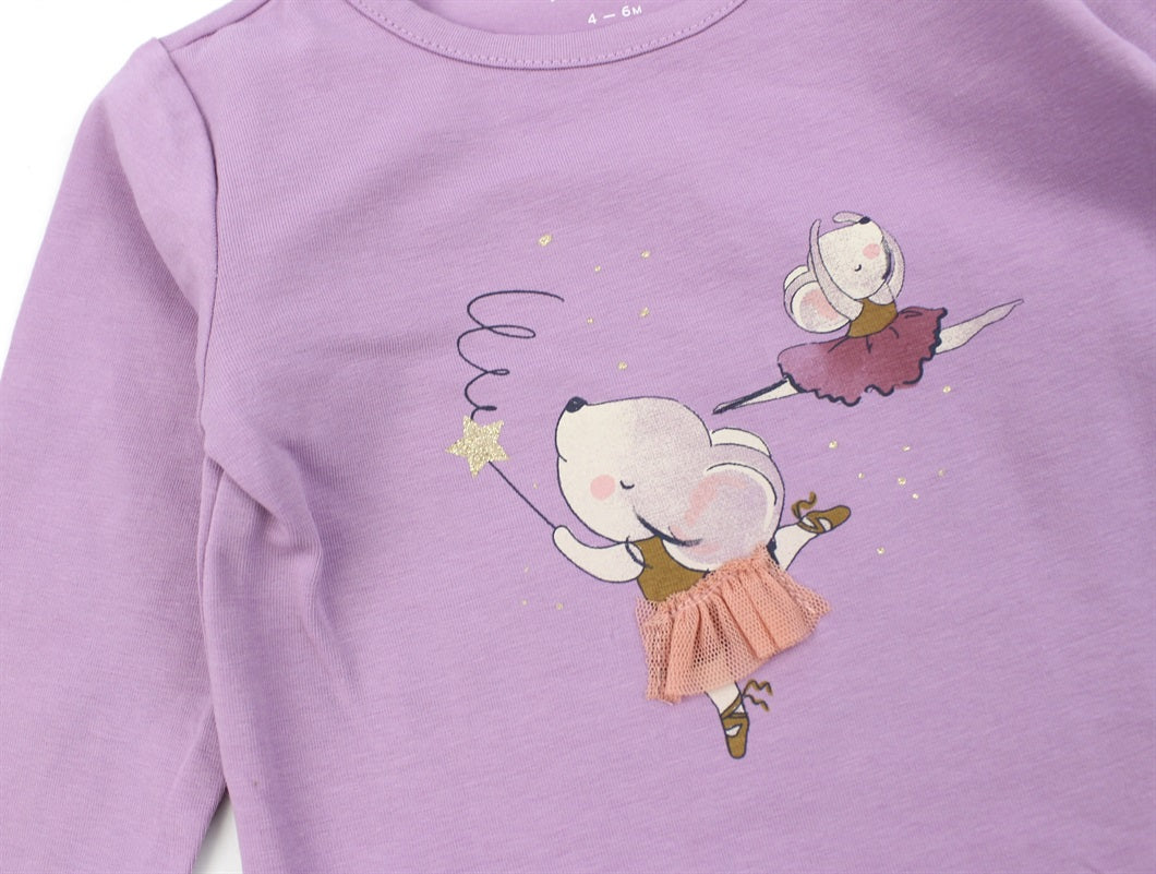 Baby Longsleeve Tanz-Mäuschen