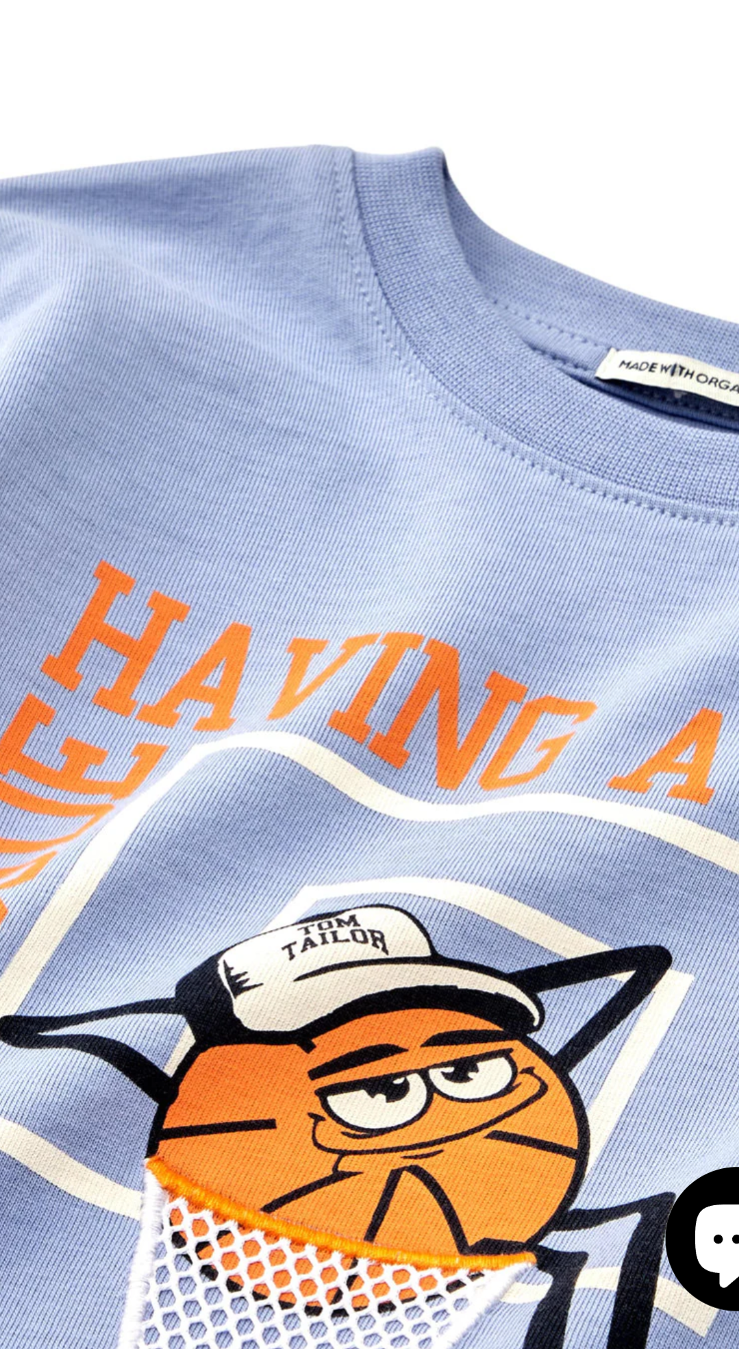 Longsleeve mit Basketball
