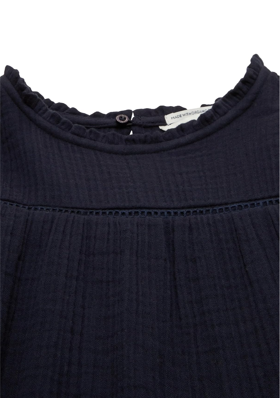 Musselin Volant Kleid
