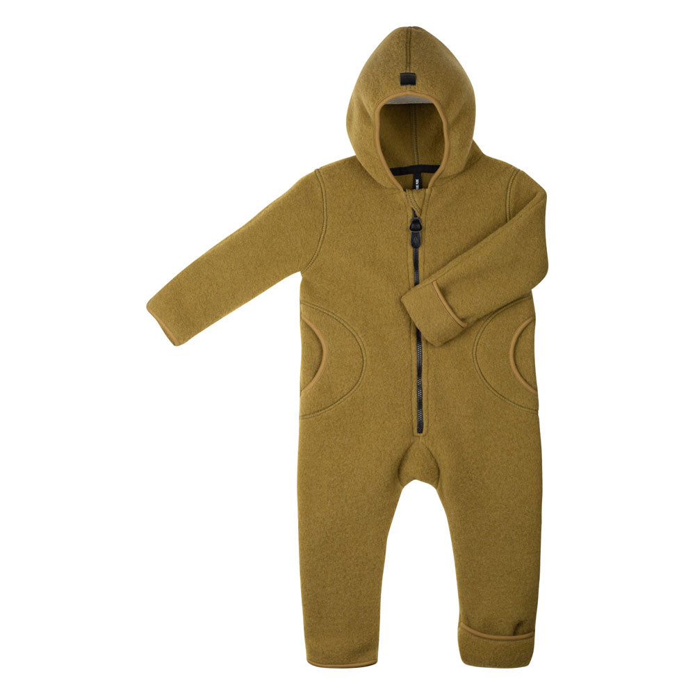 Warmer Fleece Overall aus Schurwolle