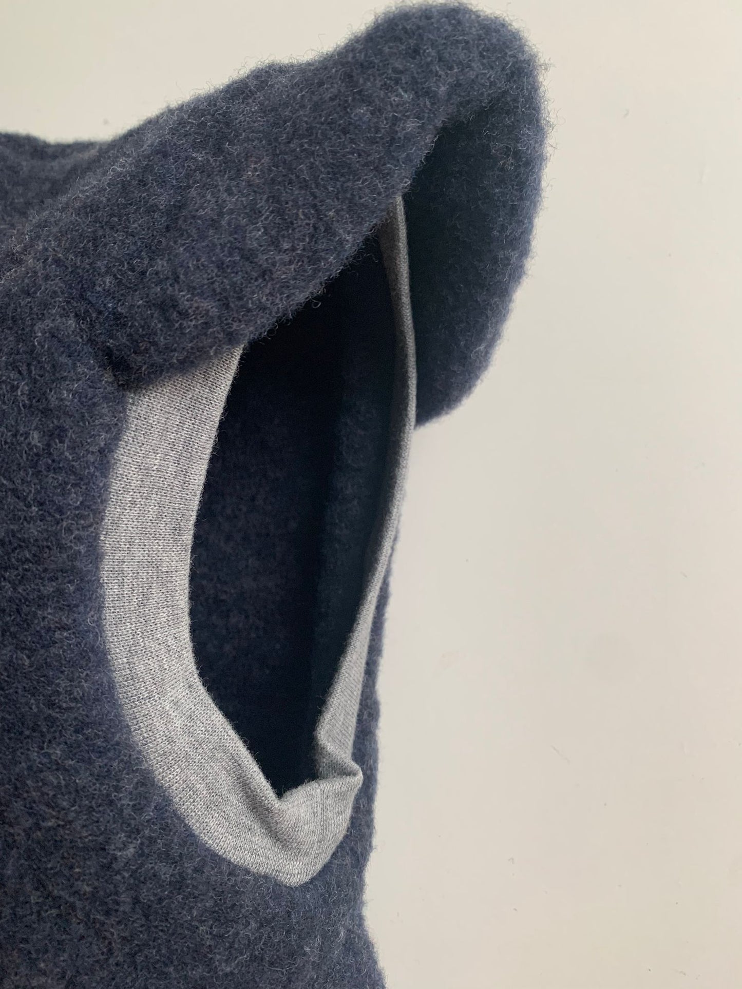 Schlupfmütze aus Wolle