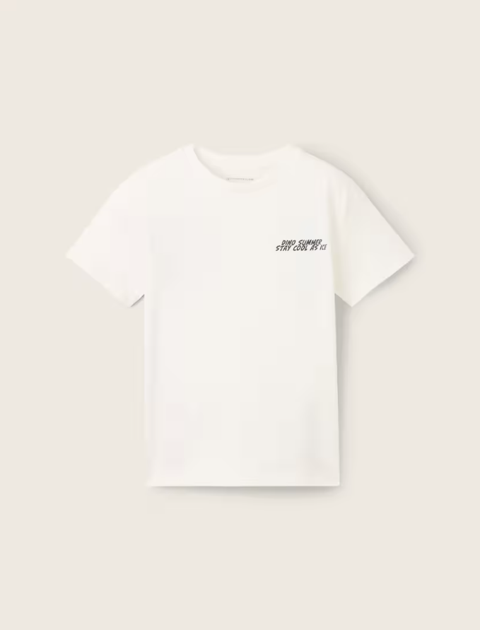 Oversized T-Shirt mit NEON-backprint