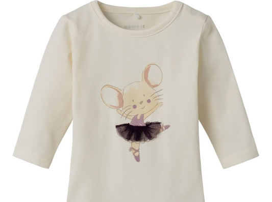Baby Longsleeve Tanz-Mäuschen