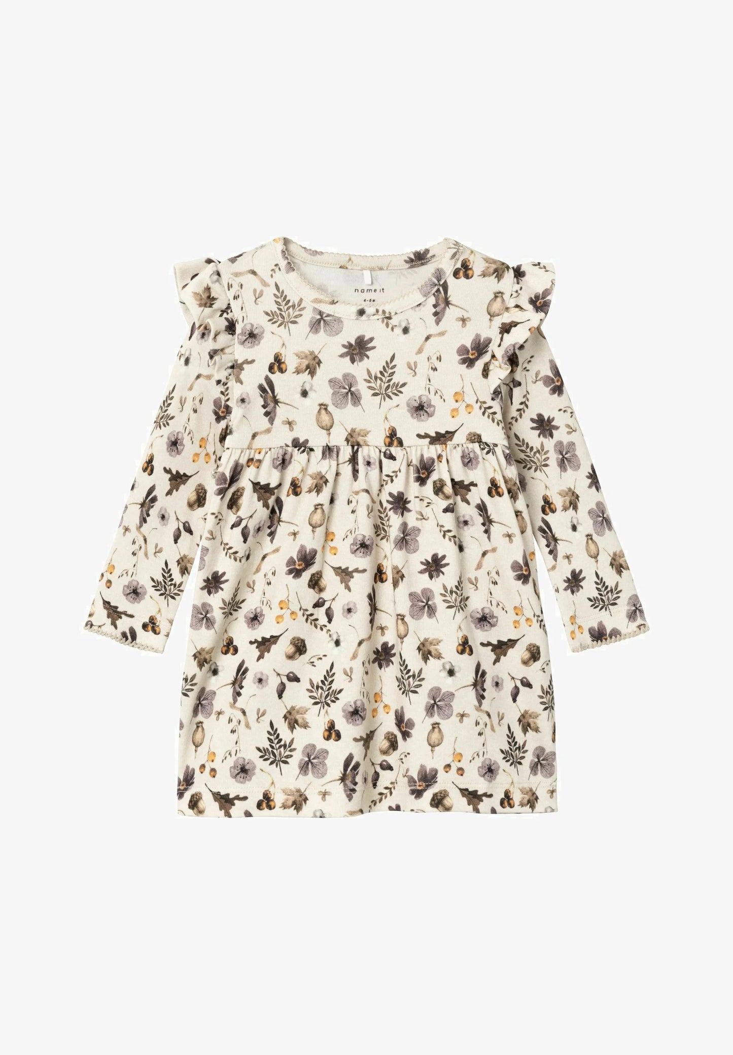 Weiches Langarm Babykleid