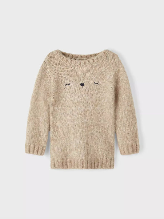 Wolliger Strickpullover