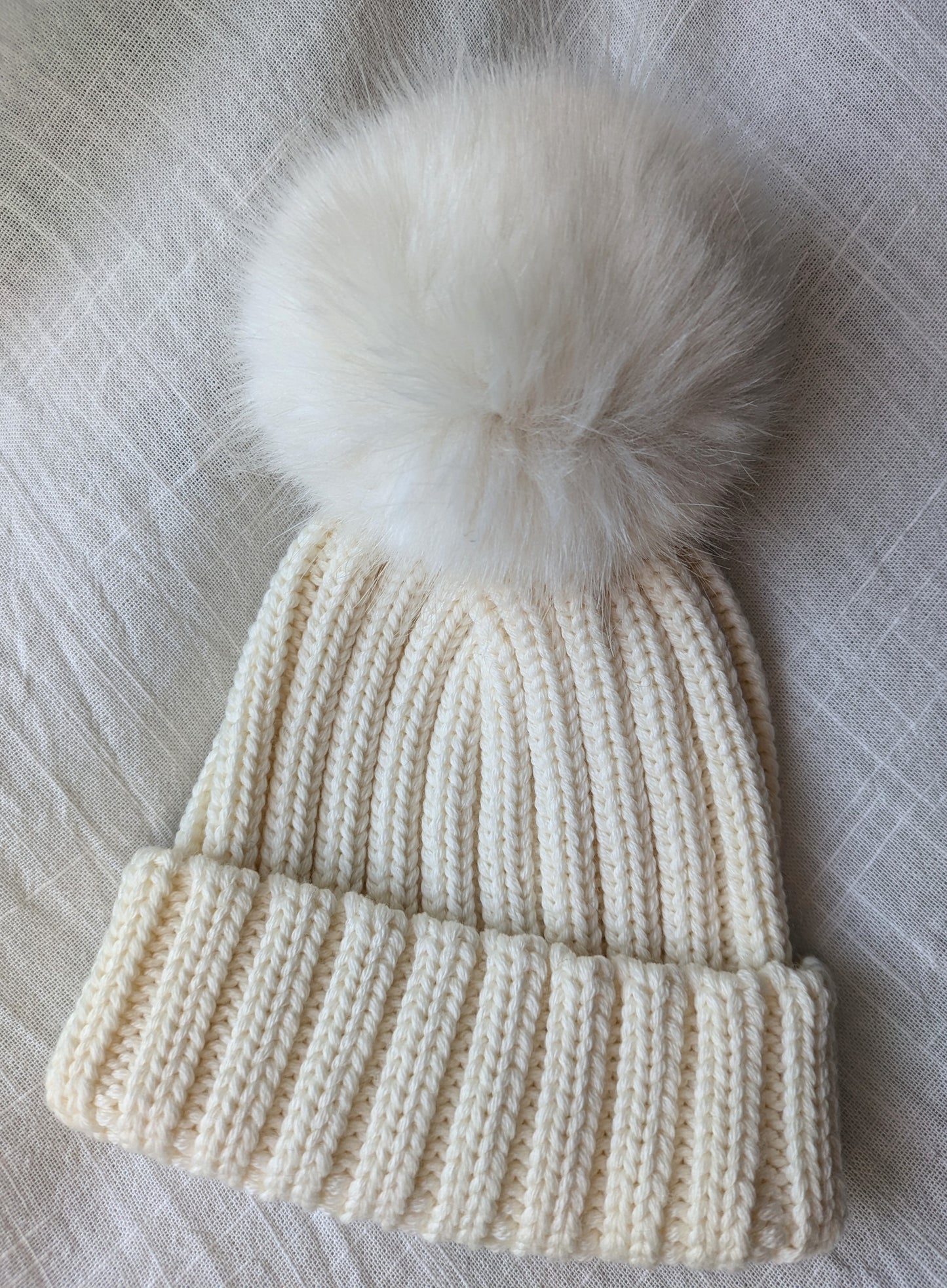 Strickmütze aus 100% Merinowolle