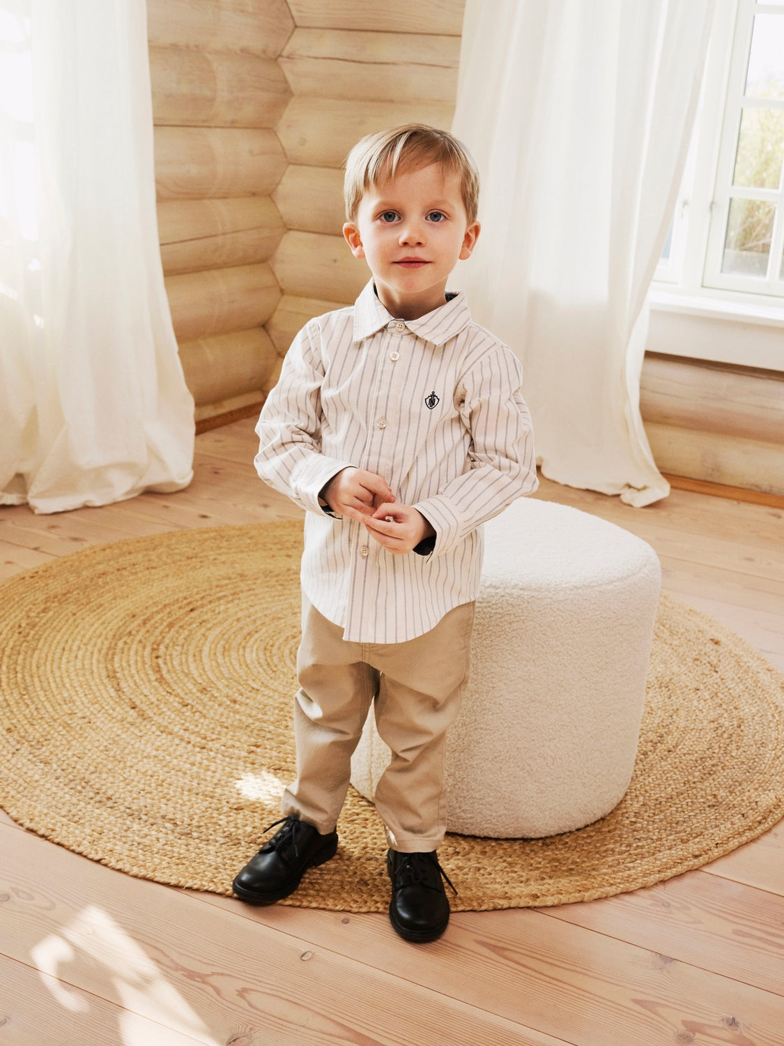 Chinohose mit Hosenträgern