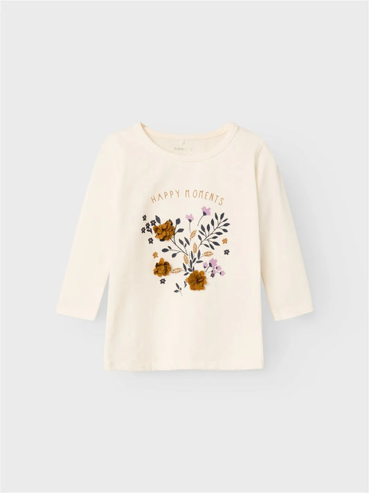 Baby Longsleeve Love flowers