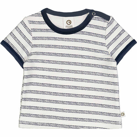 Stripe T-Shirt "Frottee style"