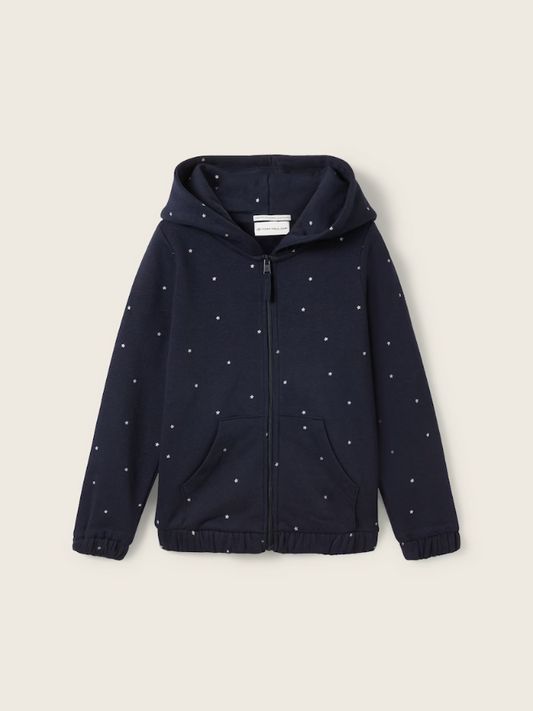 Kapuzenjacke mit Sternen