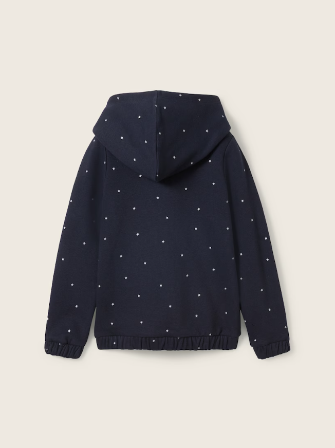 Kapuzenjacke mit Sternen