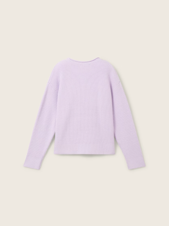 Strickpullover Lavendel