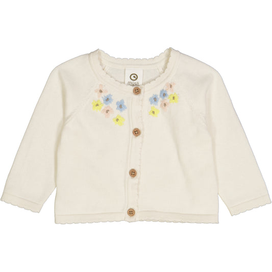 "Anemones" Baby Strick Cardigan