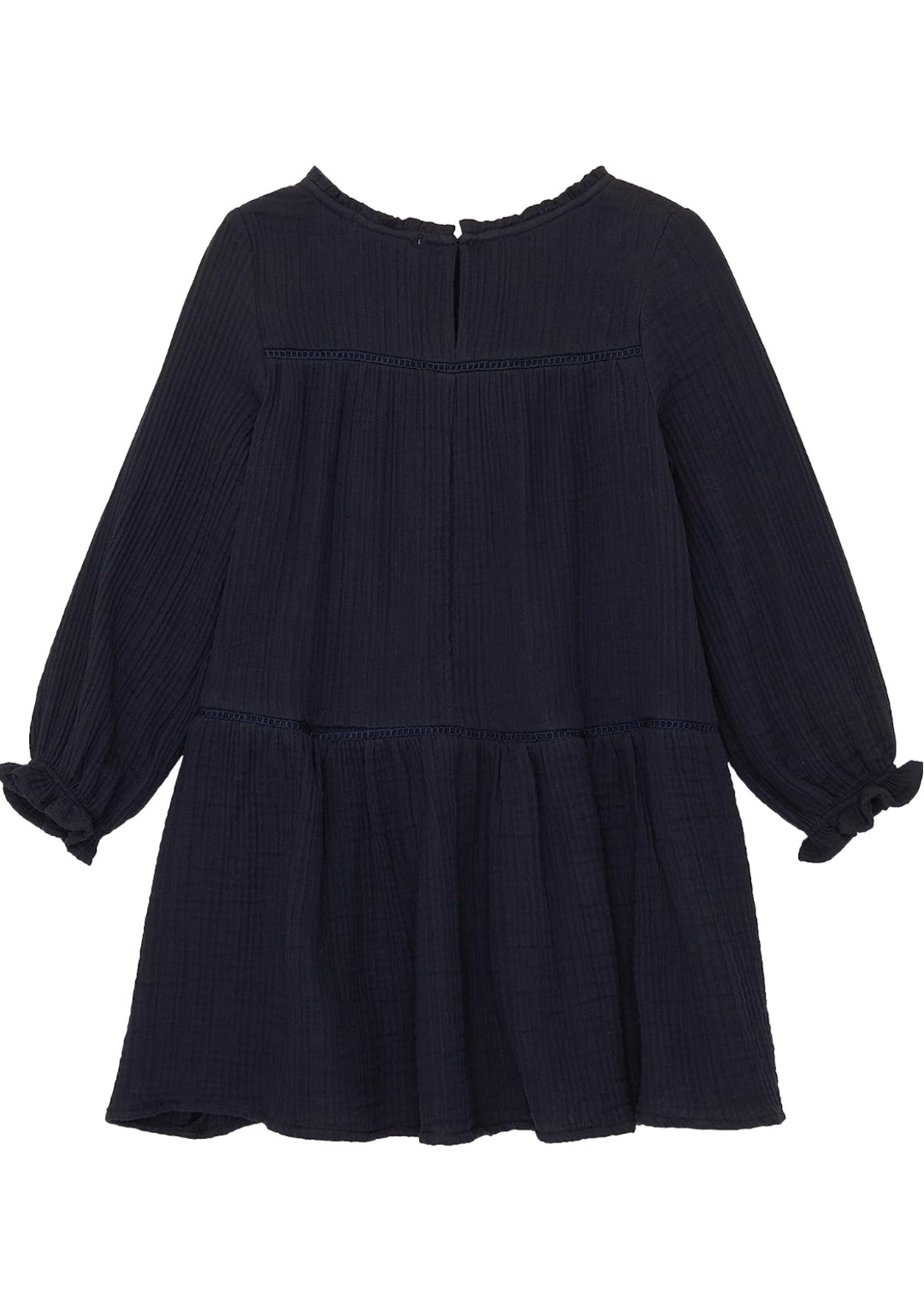 Musselin Volant Kleid