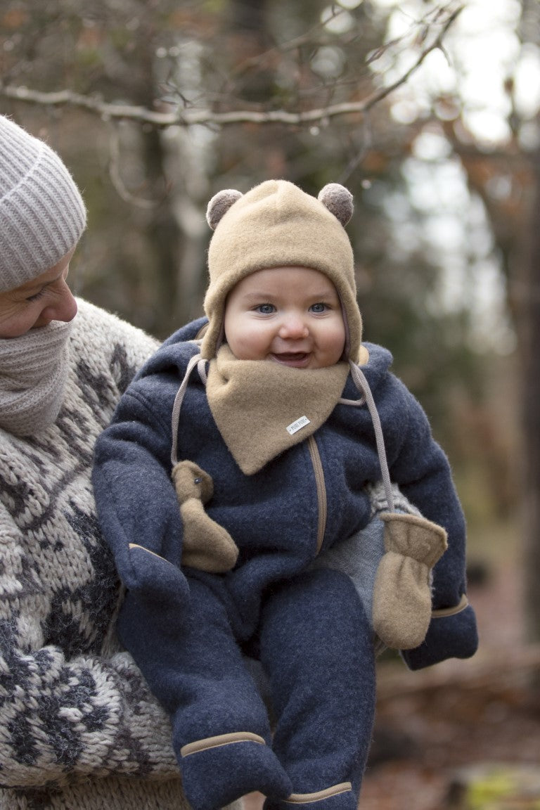 Baby-Fäustlinge aus Wolle