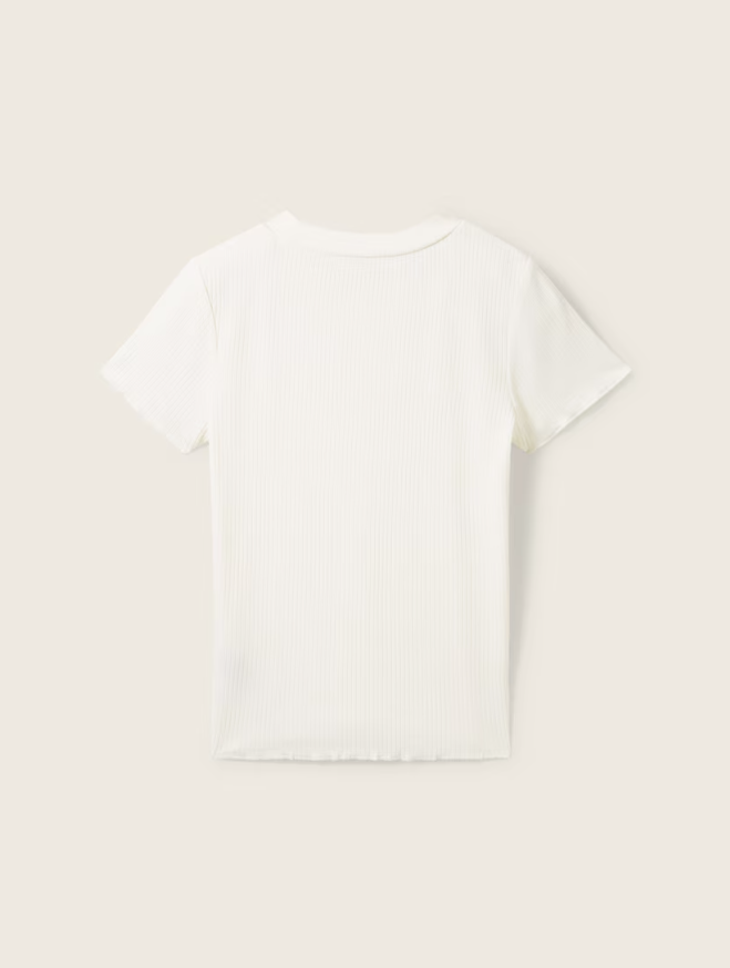 Geripptes T-Shirt