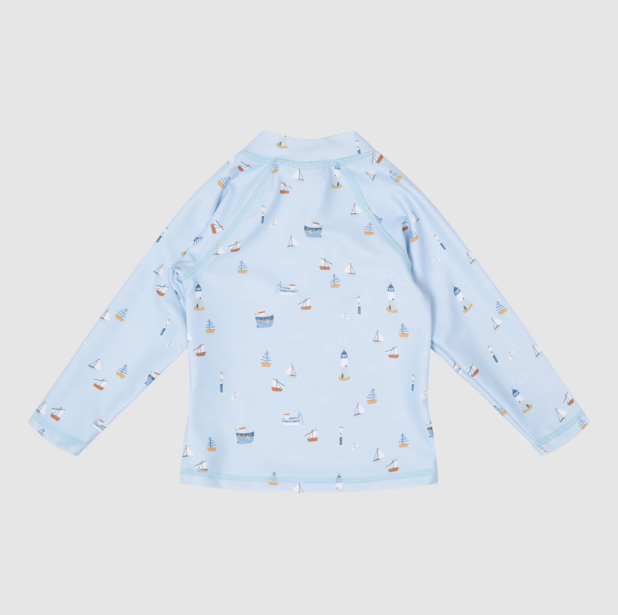 UV-Schwimmshirt langarm "Sailors Bay"