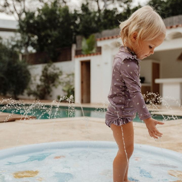 UV-Schwimmhöschen "Mauve Blossom"