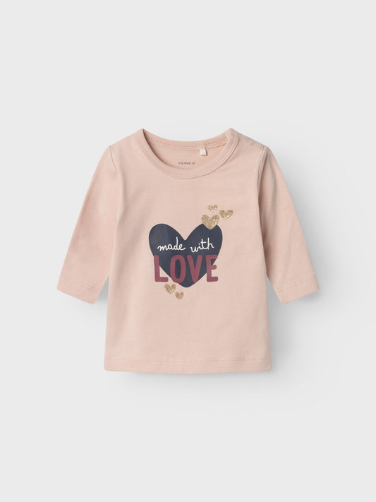 Baby Longsleeve mit Glitter