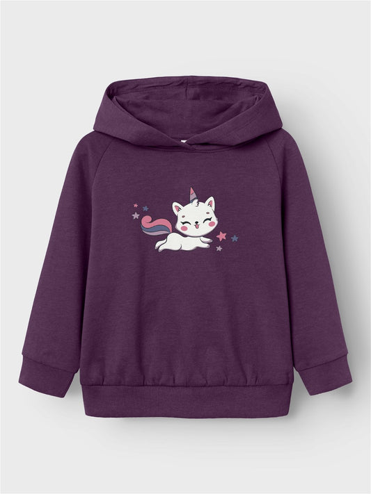 Hoodie mit Einhorn-Kätzchen