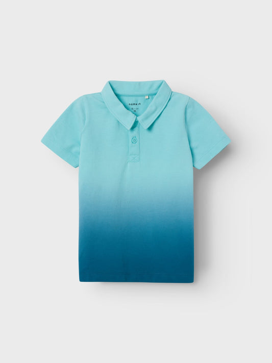 Poloshirt mit Farbverlauf