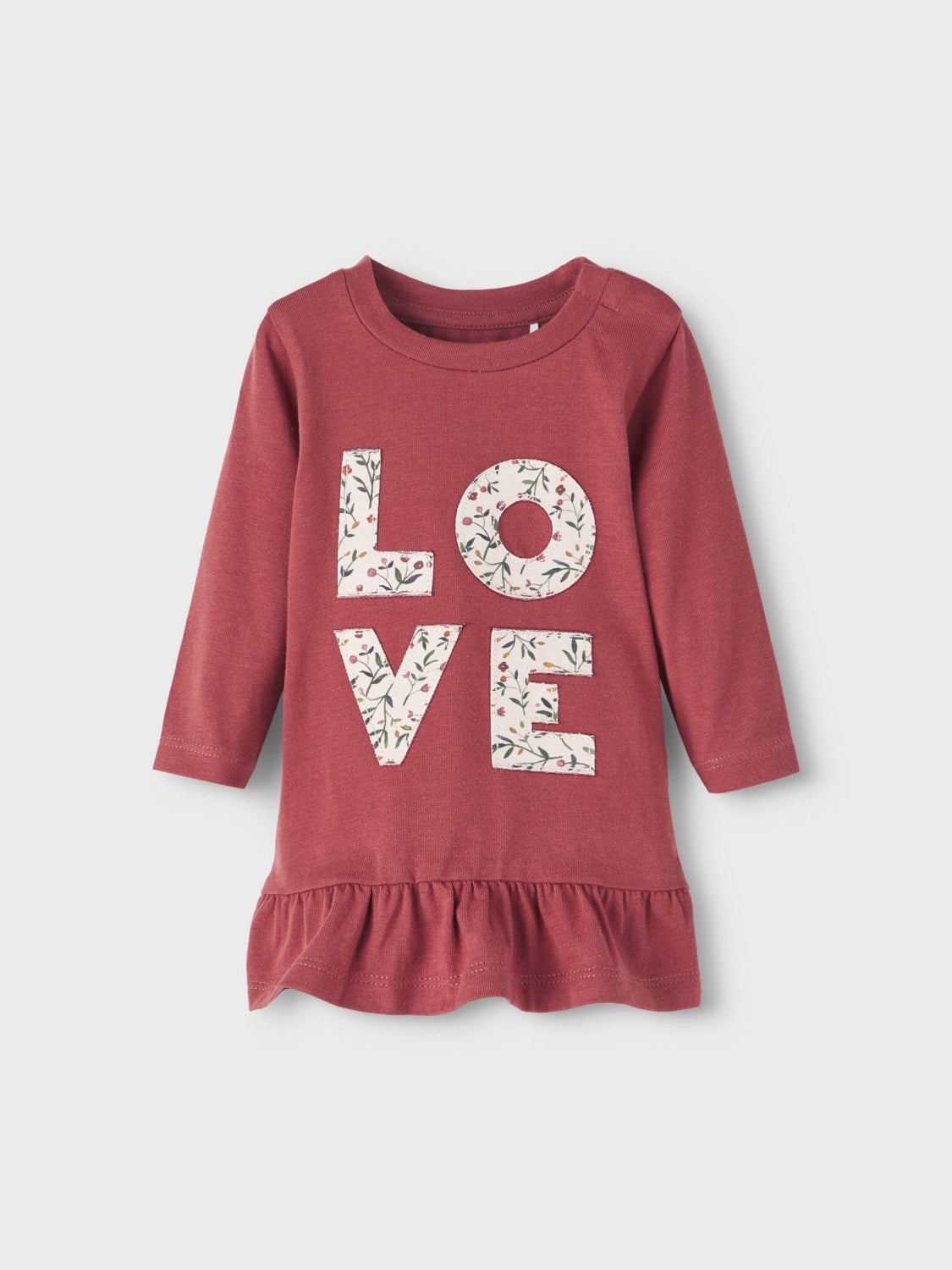 Baby Longsleeve mit Rüschen