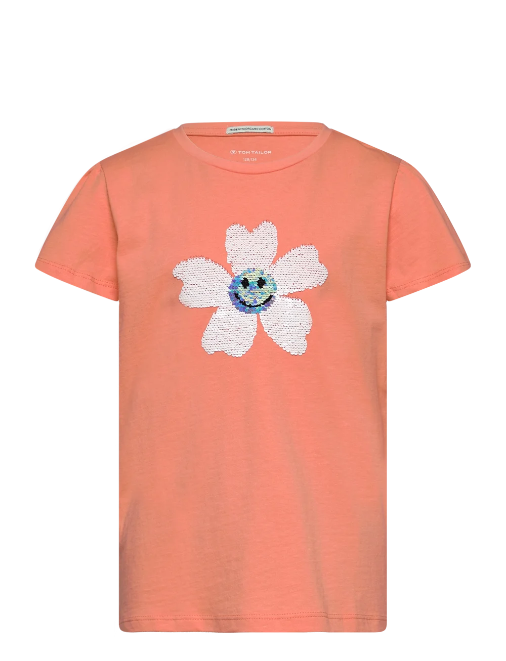 Tshirt mit Wendepailetten "Blume"