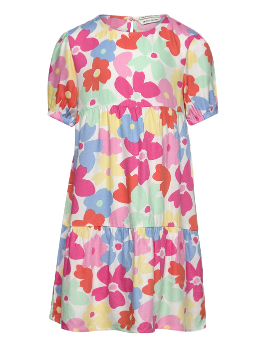 Kleid mit großen Blumen