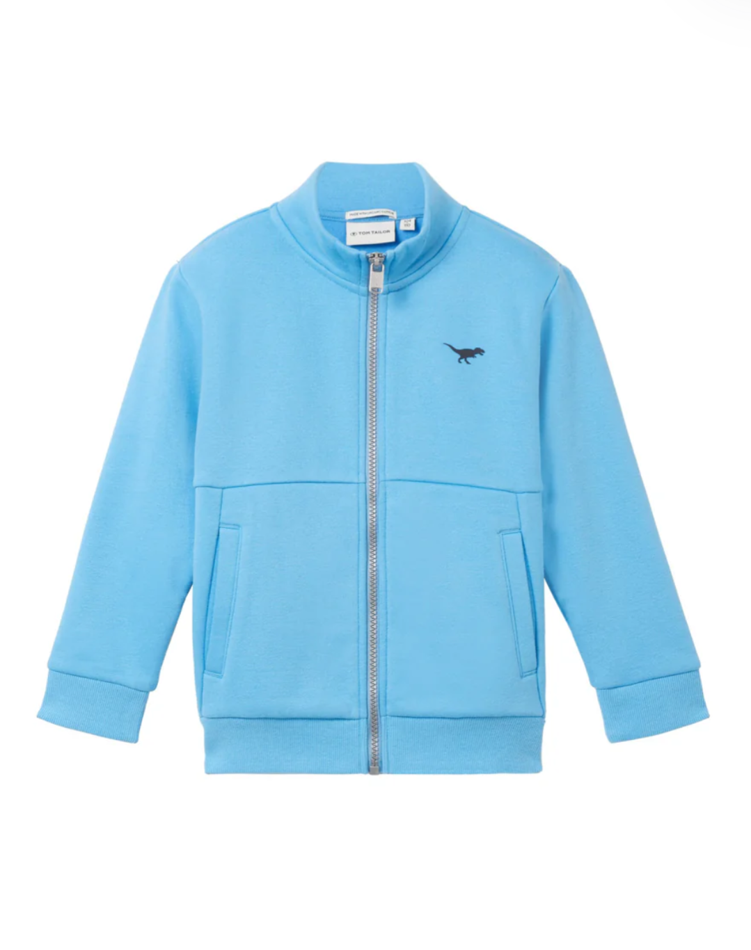 Sweatjacke ohne Kapuze
