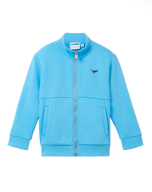 Sweatjacke ohne Kapuze