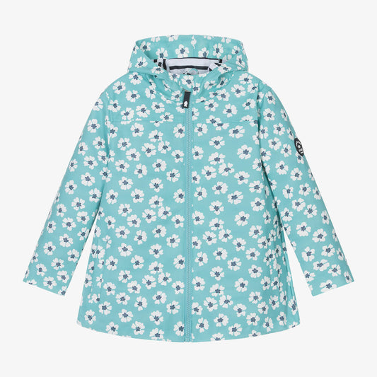 Regenjacke a La Mer Aqua Fleurs